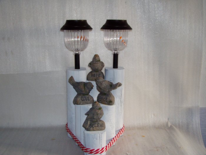 4 Birds with Message - Hope, Love, Peace & Believe - CC4b