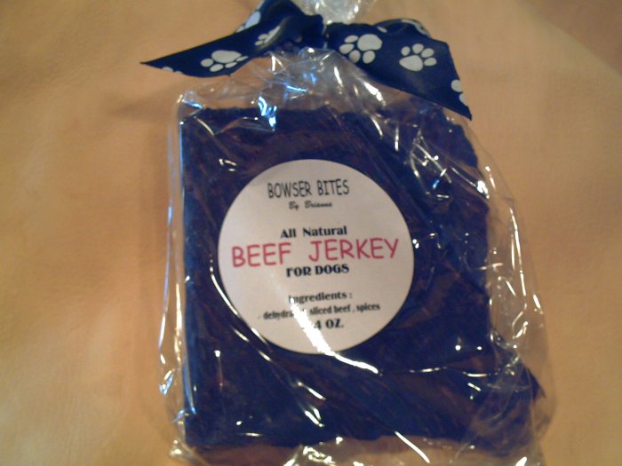 Real Beef Jerky Natural Dog Treats - BBbj