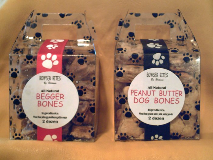 Begger Bones & Peanut Butter Dog Bones - BBpb2