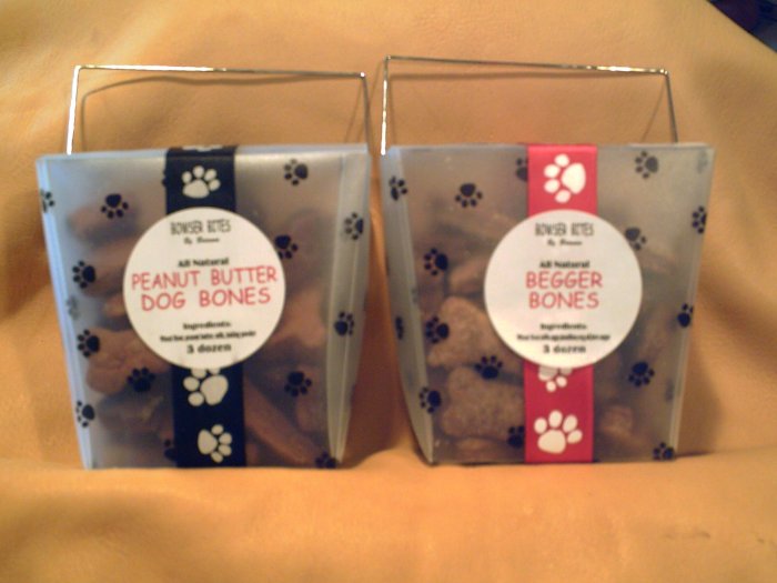 Begger Bones & Peanut Butter Dog Bones - BBpb3