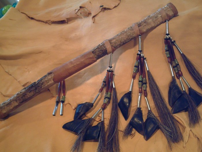 Native American Mogollon Talking Stick - EMmo