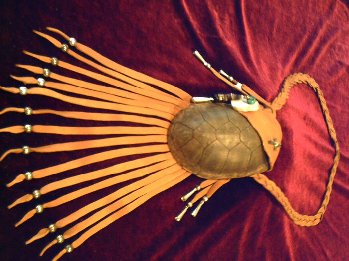 Antler Turtle Shell Pouch - EMat