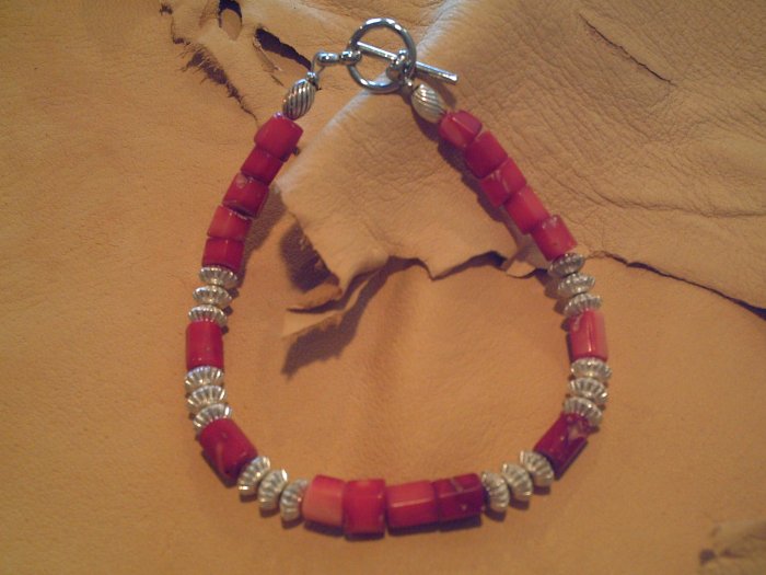 Red Coral Bracelet - EMrc