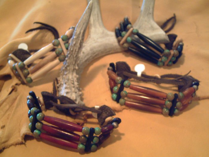 Traditional Hairbone Pipe Bracelets - EMhb