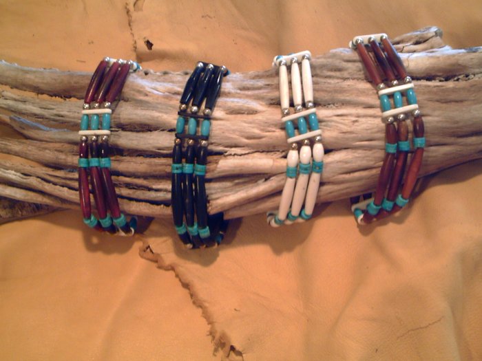Traditional Hairbone Pipe Chokers - EMpc
