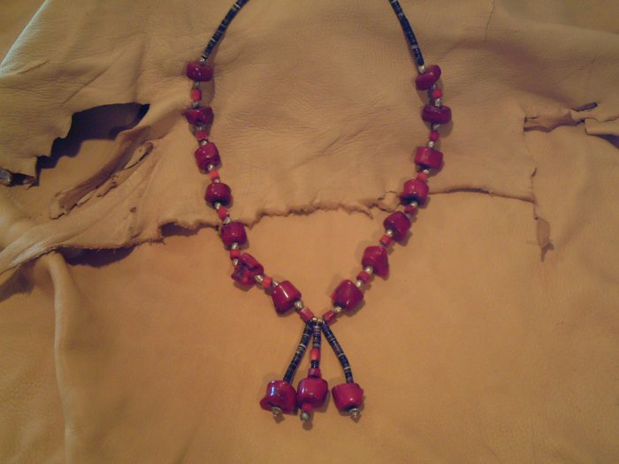 Red Coral Necklace - EMrn