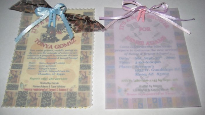 Baby Shower Invitations - THsi