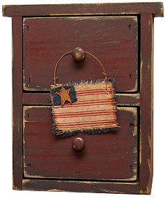 Farmhouse Drawers - Burgundy - CWGKC20R