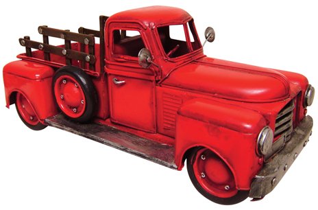Red Antique Reproduction Truck - CWG111392