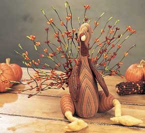 Wild Berry Turkey Table Sitter - CWG12075