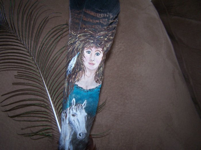 Hand-Painted Feathers - BFfe