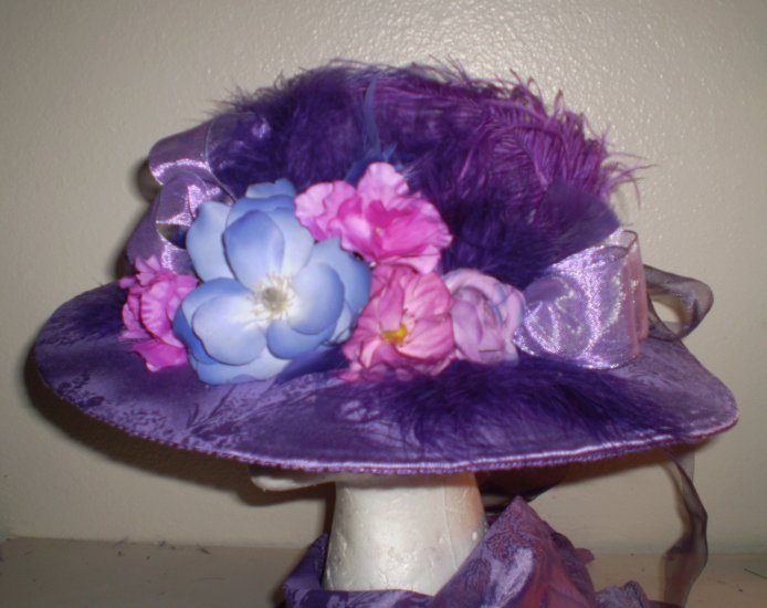 Violet Tea Hat - BL64/5-08