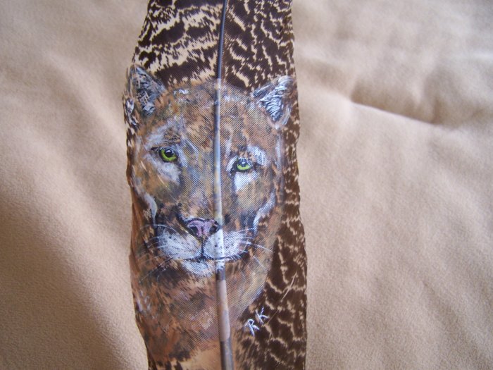 Hand-Painted Feathers - BFfe2