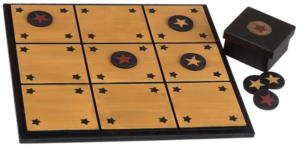 Tic Tac Toe Board Game - CWGPW7313