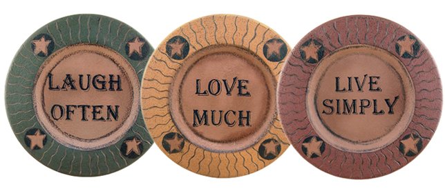 Primitive Plates - 3/Set - CWGE9046