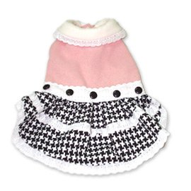 Pink Dog Tea Party Dress - Dogo Design ~Medium~
