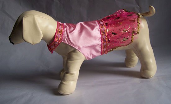 Pink Asian Style Summer Dog Dress ~XS~