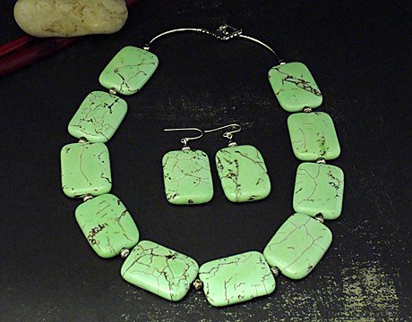 Green lime turquoise