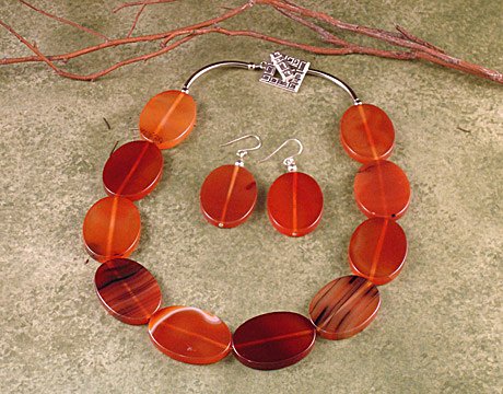 Oval Carnelian