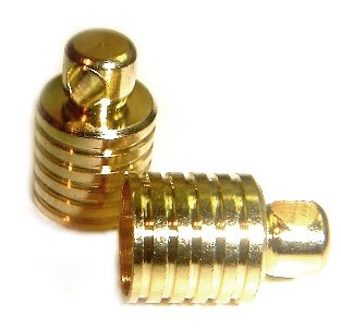 10 GOLD CAPS and PLUGS
