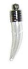 50 Glass vial tooth/fang short LIMITED SPECIAL OFFER