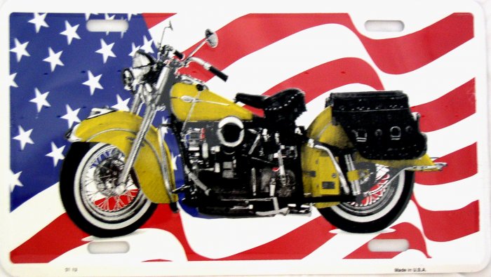 INDIAN MOTORCYCLE LICENSE PLATES