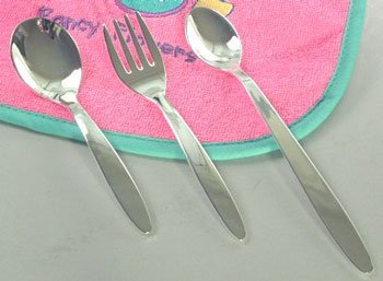 Silver Plated 3 Piece Flatware Set
