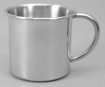 Pewter Straight Side Baby Cup