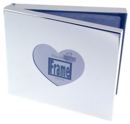 CD/DVD Video Case with Heart Photo Insert