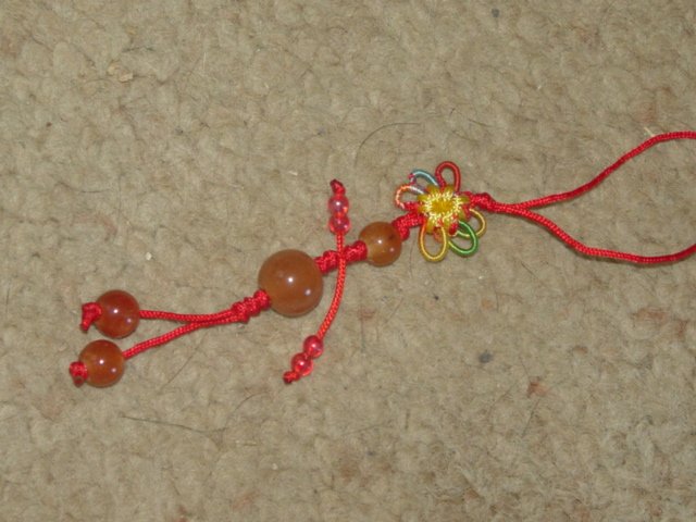Jade Zipper Pulls or Cell Phone tassels