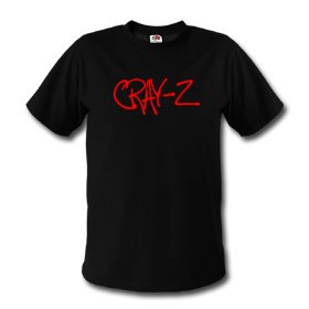 Cray-Z - Red Logo - Black