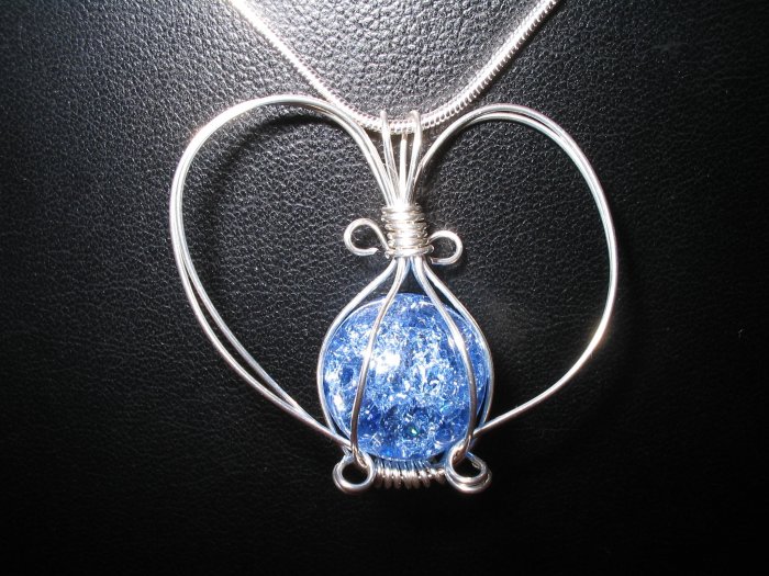Wire Wrapped Interchangeable Pendant