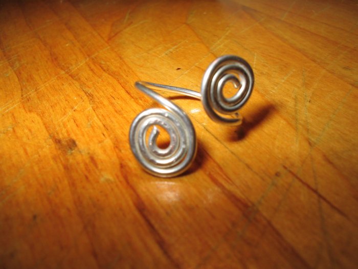 Sterling Silver Coil Ring