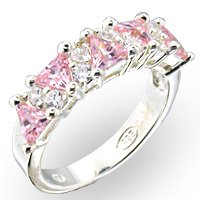 Pink Ice & CZ Stone Band