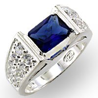 Montana Blue CZ Pave Ring
