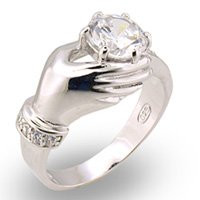 Hand CZ Ring