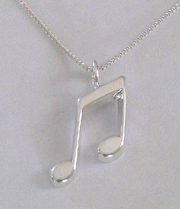 Music Note Necklace