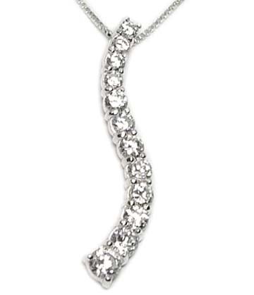 CZ Journey Necklace