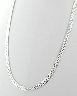 X Designed 3mm SS Necklace