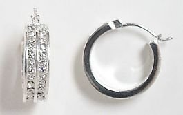 15MM 2 ROW DUCHESS HOOPS