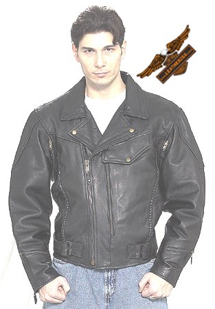 Black Pistol Pete Jacket - Soft Leather