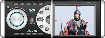 In-Dash Car DVD Player And TFT With USB And SD Slots + TV + FM
