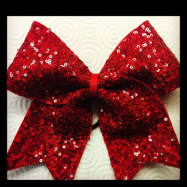 sparkly red sequin bow 3 inch ribbon sparkly red sequin bow 3 inch ribbon