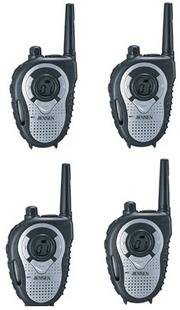 Jensen JCS-800 14 Channel FRS "Communicator" - Up to 2 Mile Range (4pack)