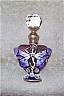 FAIRY JEWELED PEWTER/PURPLE CRYSTAL PERFUME BOTTLE