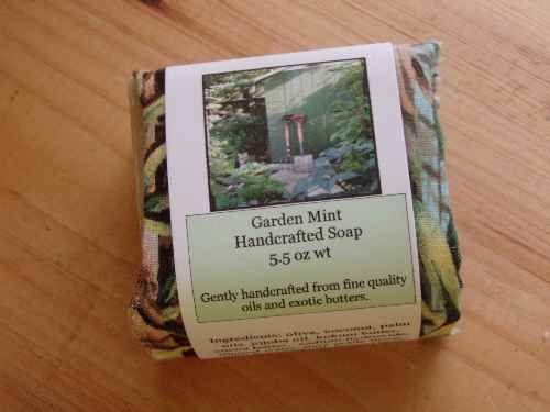 Garden Mint Handmade Soap, 5.5 oz wt
