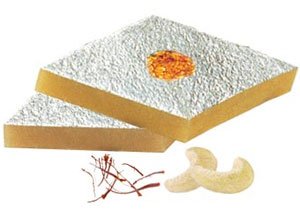 Kesari Kaju Katli
