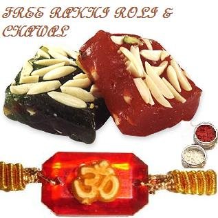 Haldirams Karachi Halwa + Rakhi Kit