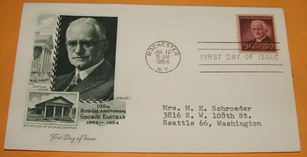 100th Birthday Anniversary of George Eastman, (Kodak)
