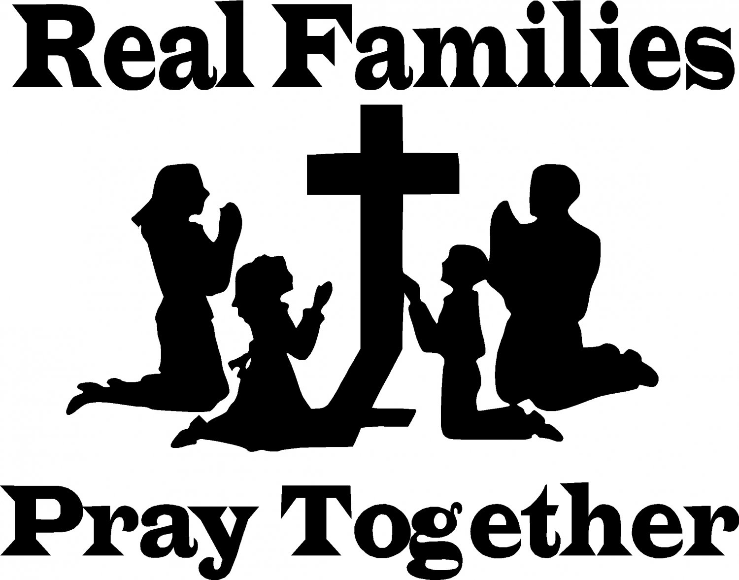 clipart of family praying together - photo #7